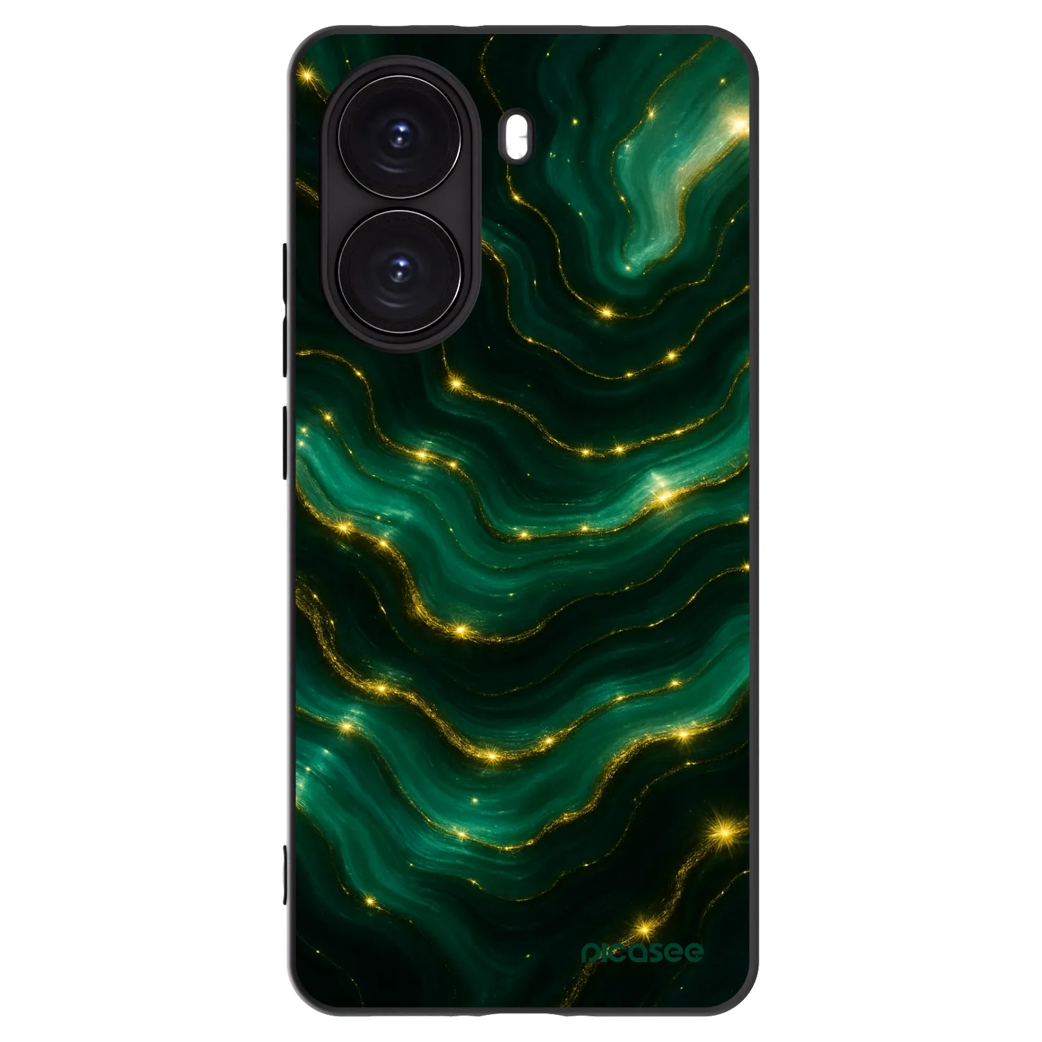 Picasee silikonový černý obal pro Xiaomi Poco X7 Pro 5G - Emerald