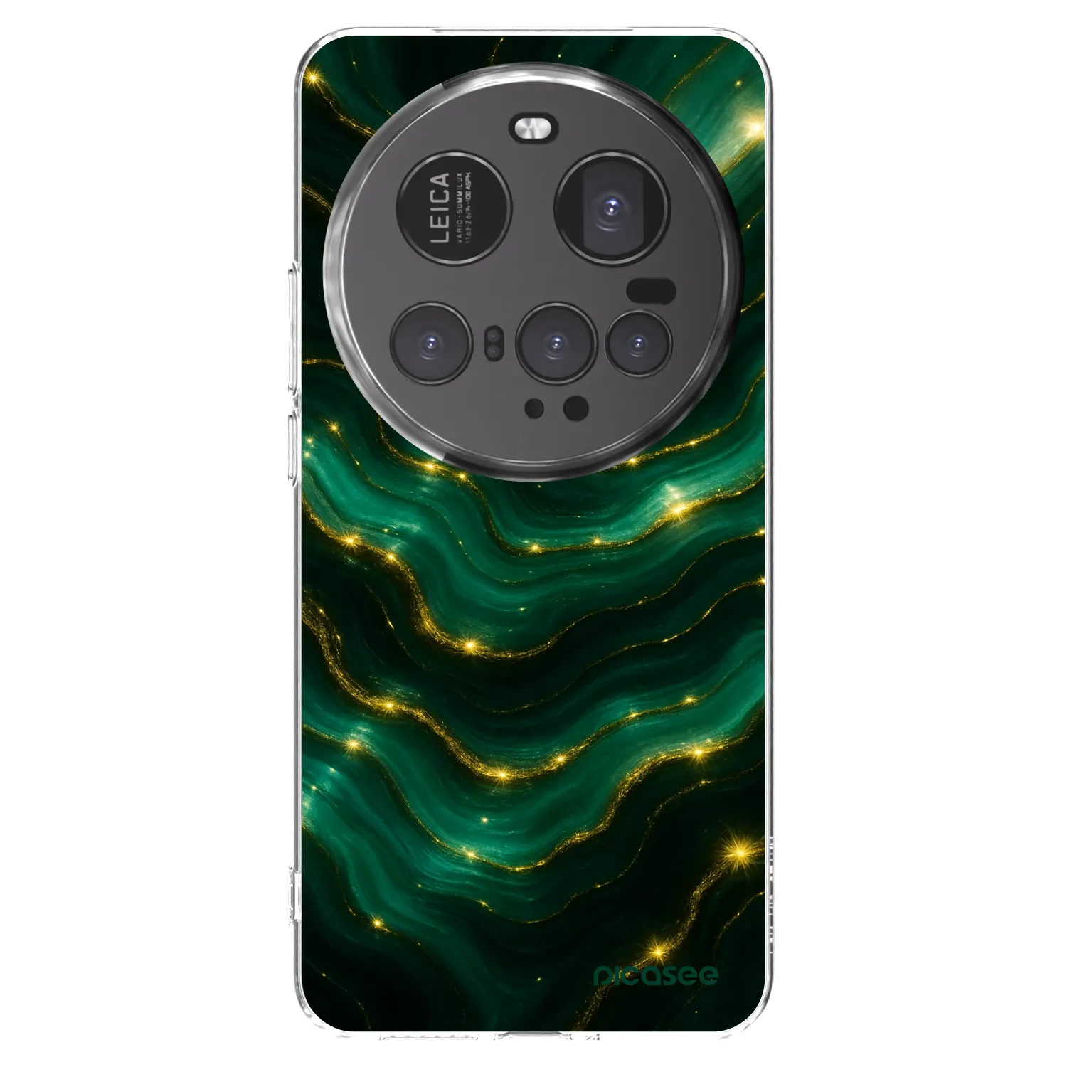 Picasee silikonový průhledný obal pro Xiaomi 15 Ultra - Emerald