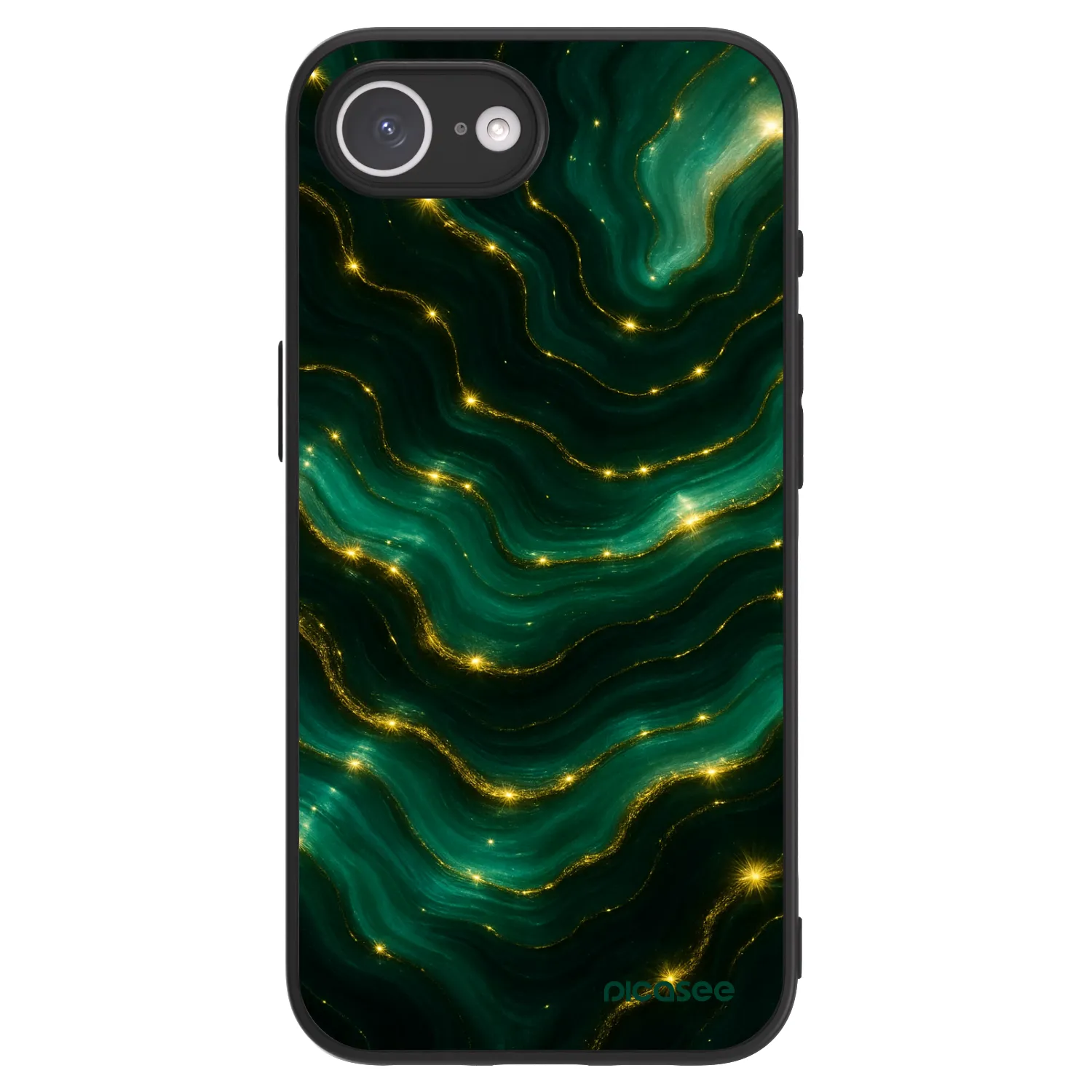 Picasee ULTIMATE CASE MagSafe pro Apple iPhone 16e - Emerald