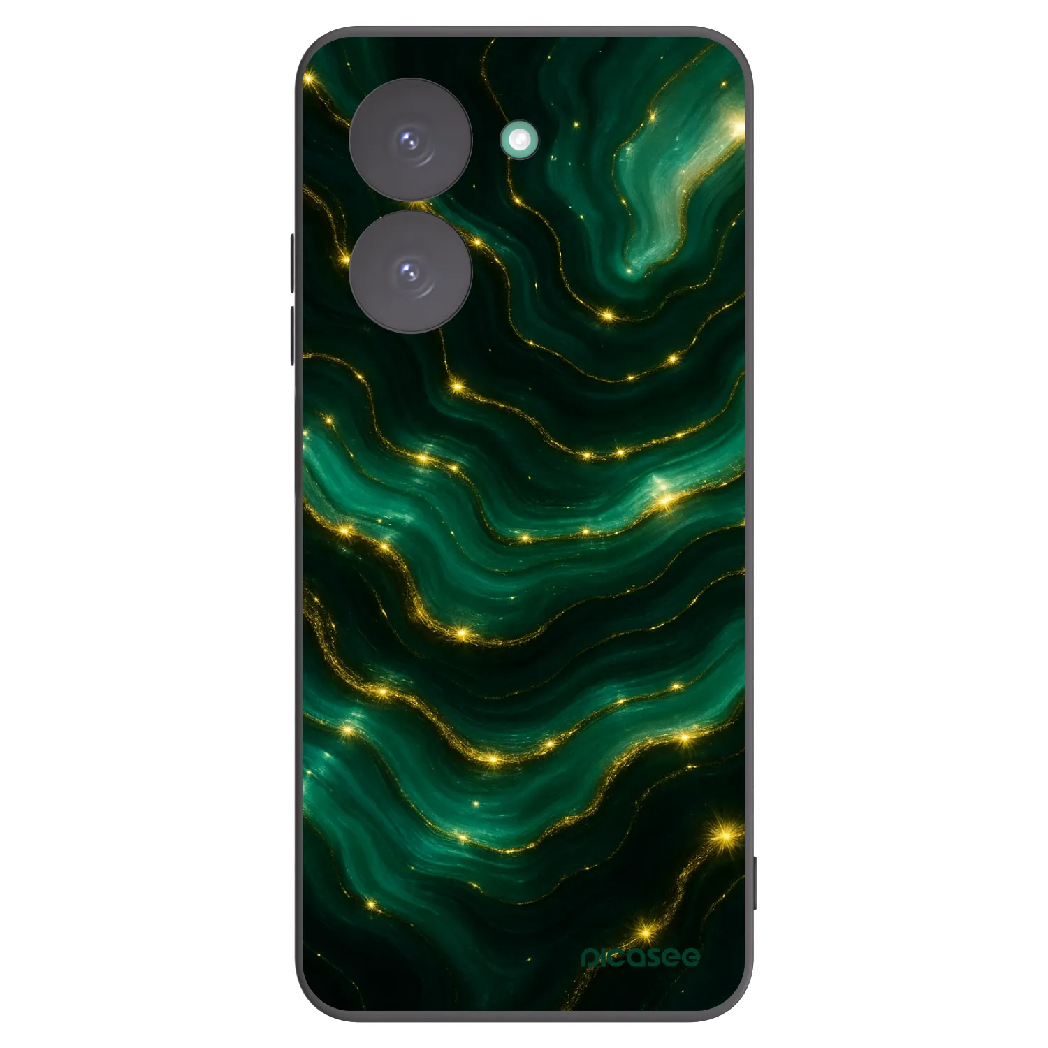 Picasee silikonový černý obal pro Xiaomi Redmi A5 - Emerald