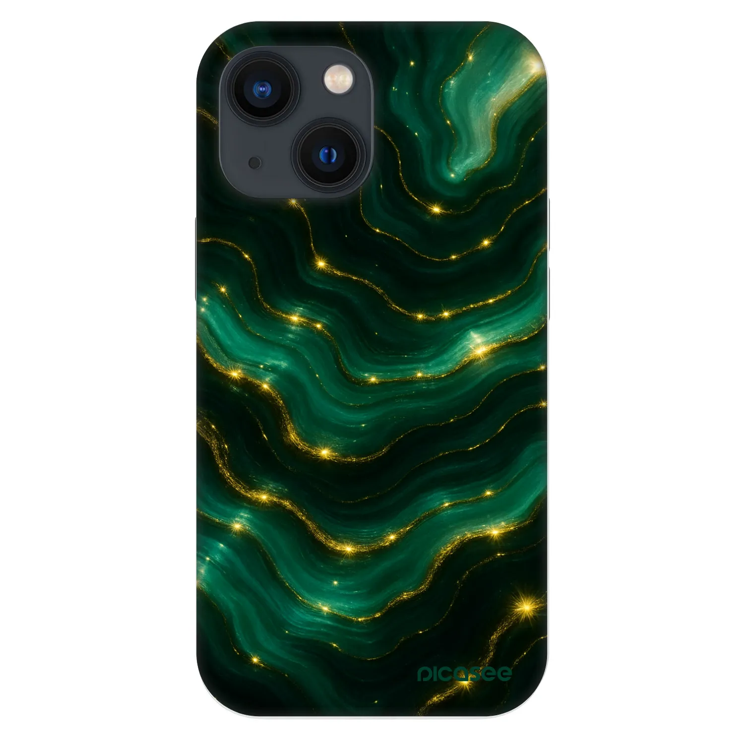 Picasee Fashion Case pro Apple iPhone 13 mini - Emerald