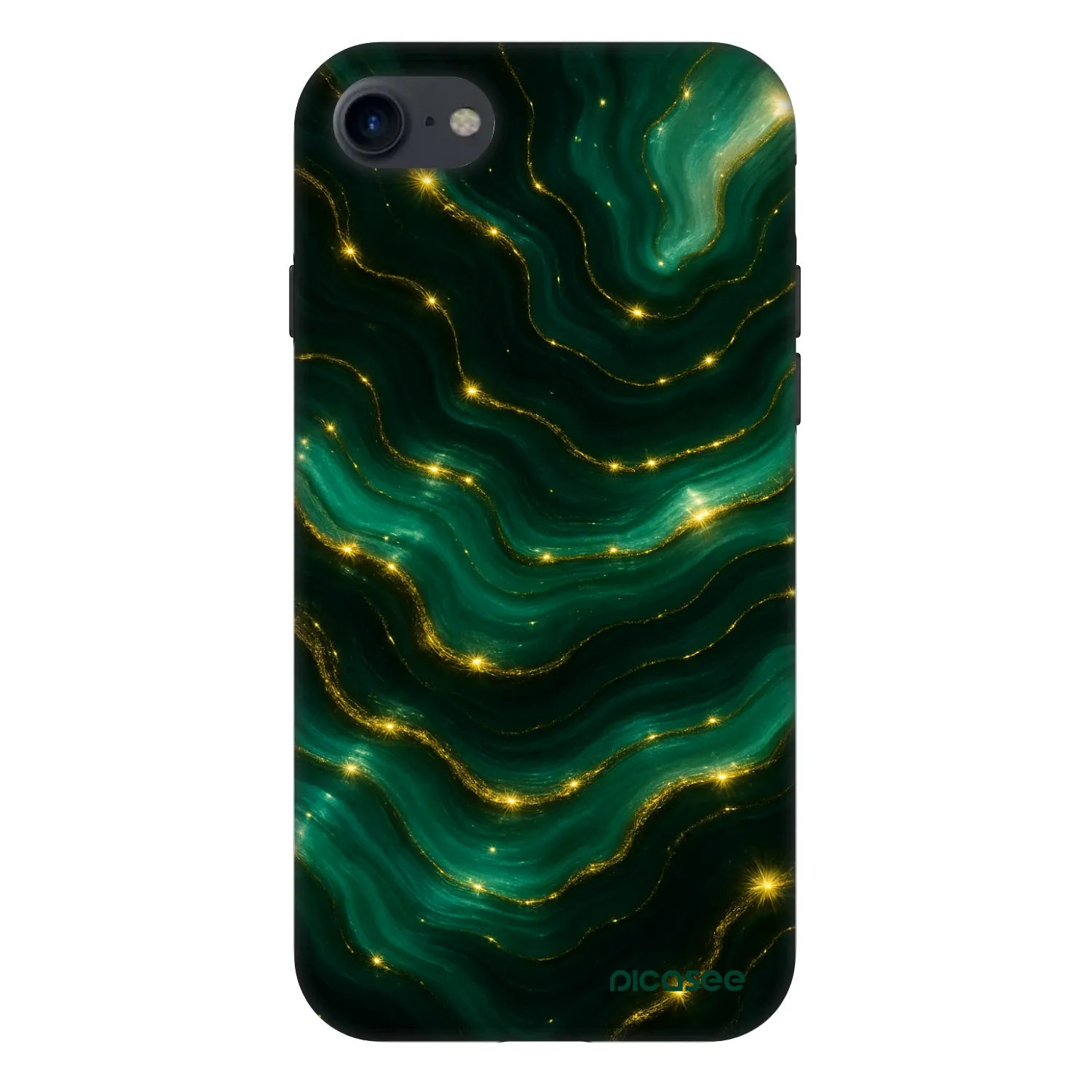 Picasee Fashion Case pro Apple iPhone SE 2022 - Emerald