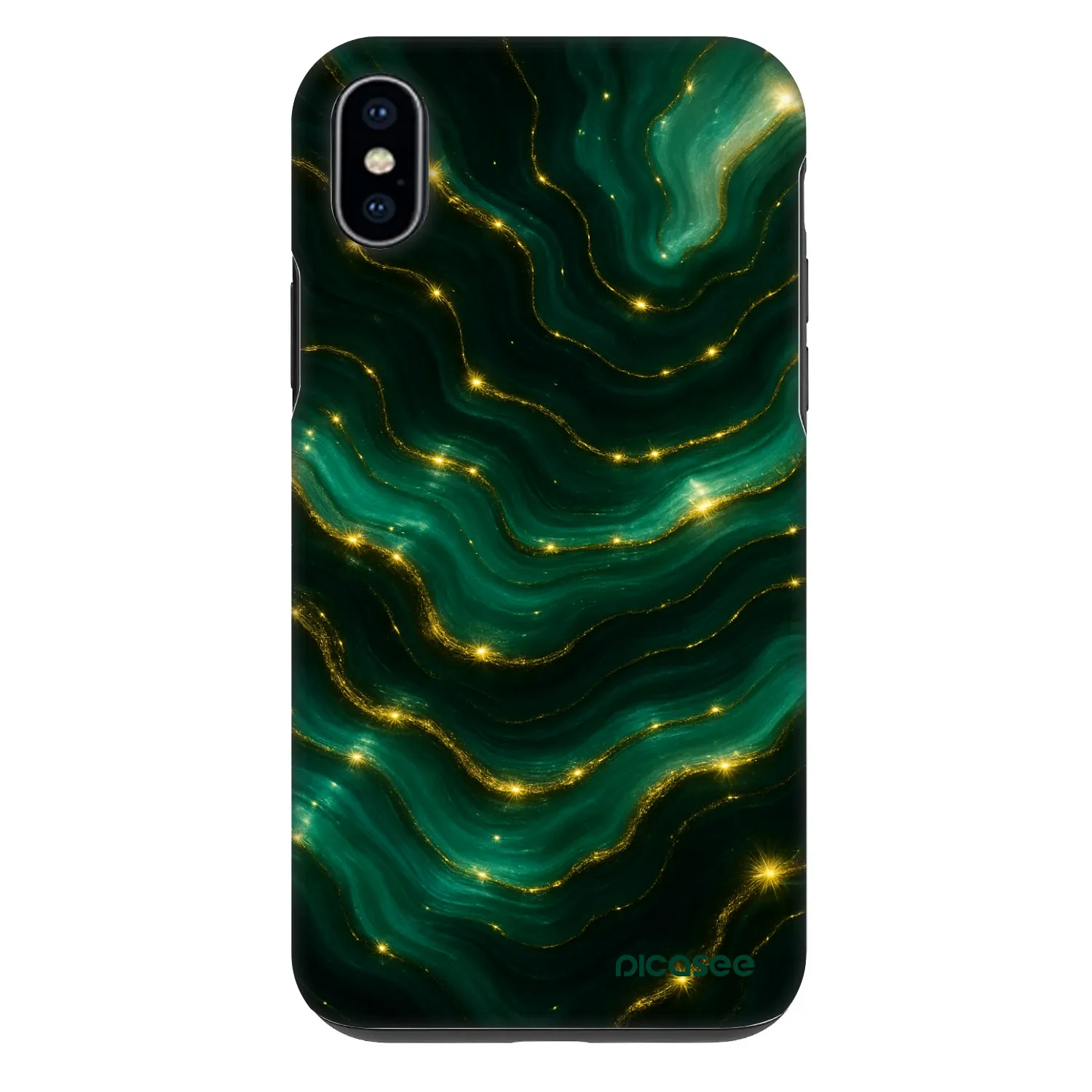 Picasee Fashion Case pro Apple iPhone XS Max - Emerald