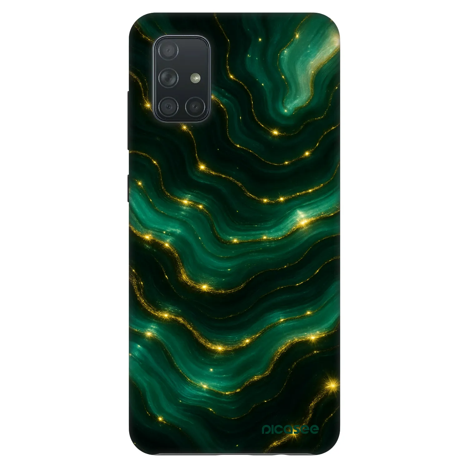 Picasee Fashion Case pro Samsung Galaxy A71 A715F - Emerald
