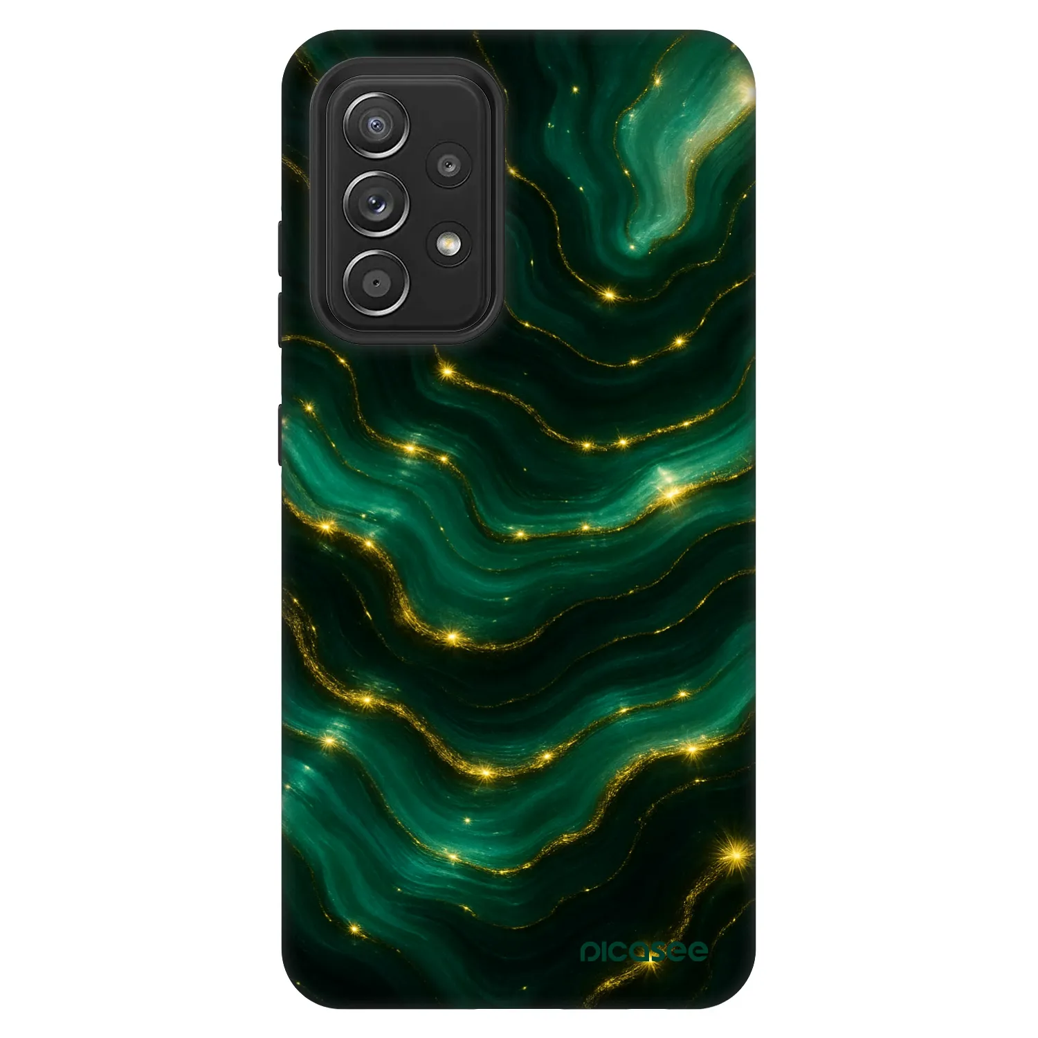 Picasee Fashion Case pro Samsung Galaxy A52s 5G A528B - Emerald