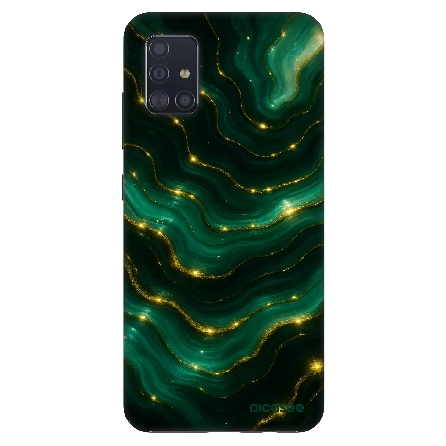 Picasee Fashion Case pro Samsung Galaxy A51 A515F - Emerald