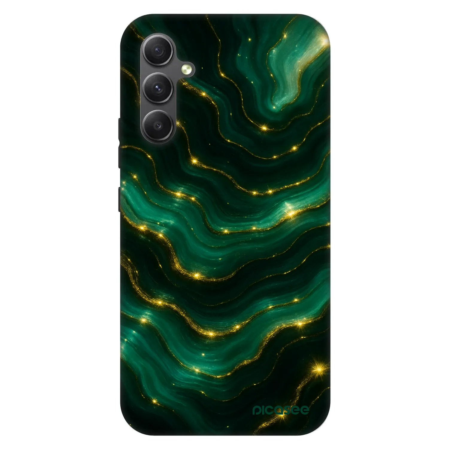 Picasee Fashion Case pro Samsung Galaxy A34 5G A346B - Emerald