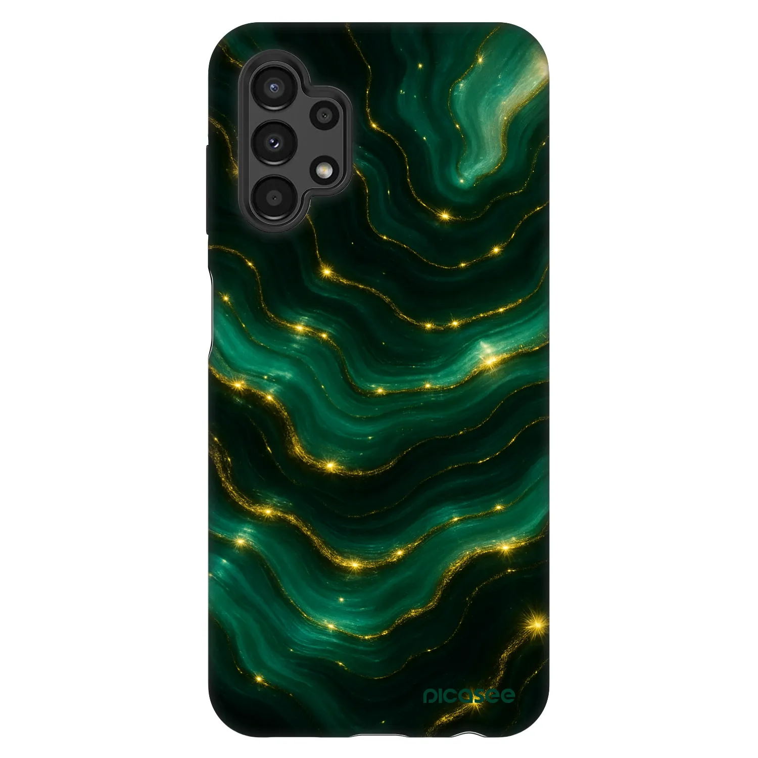 Picasee Fashion Case pro Samsung Galaxy A13 4G A135 - Emerald