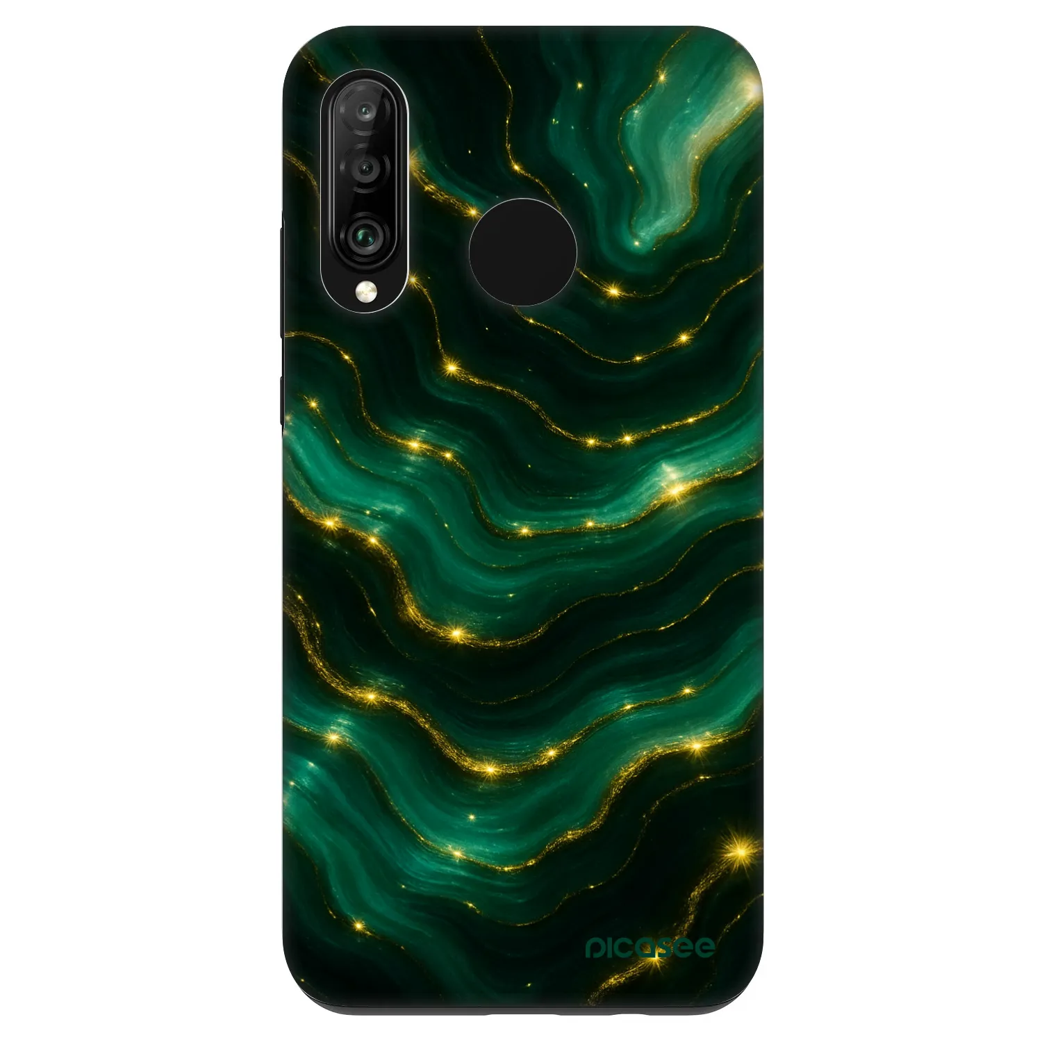 Picasee Fashion Case pro Huawei P30 Lite - Emerald