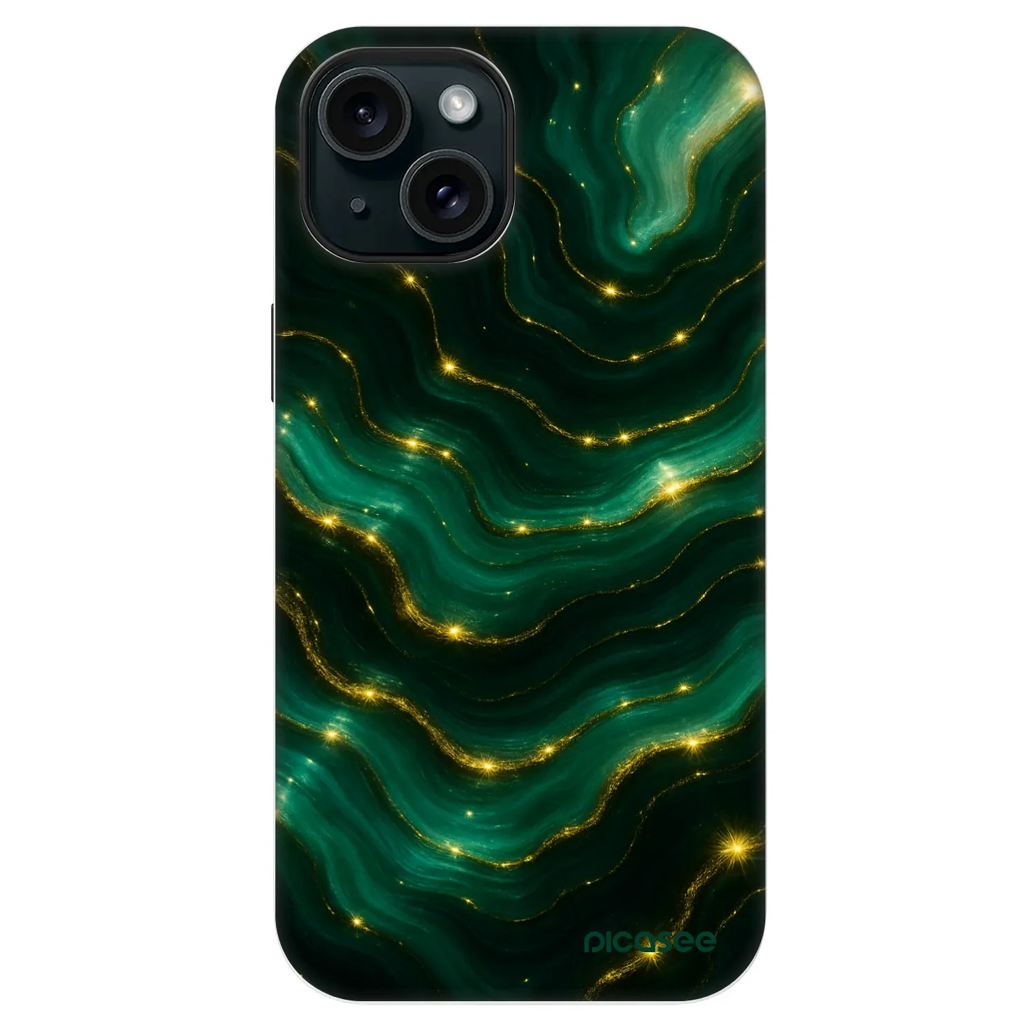 Picasee Fashion Case MagSafe Apple iPhone 13 - Emerald
