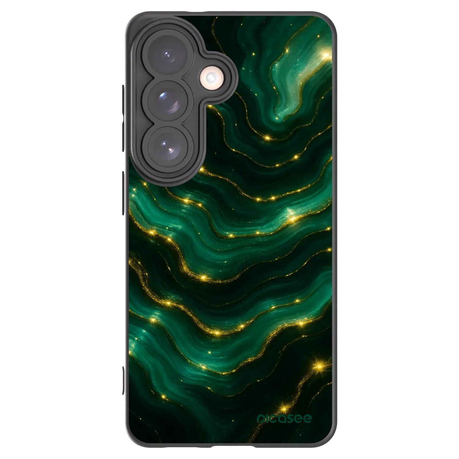 Picasee silikonový černý obal pro Samsung Galaxy S26 - Emerald