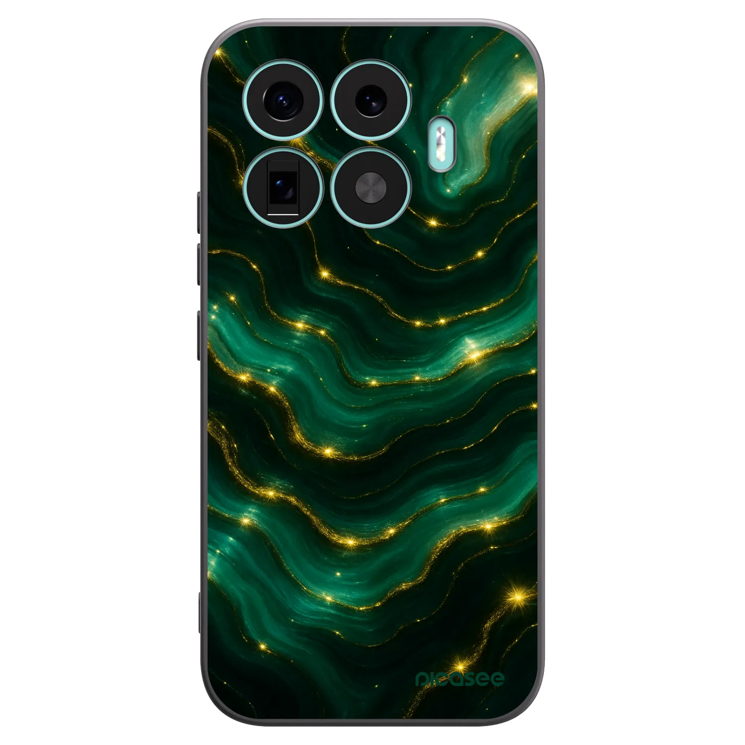 Picasee silikonový černý obal pro Xiaomi 17T - Emerald