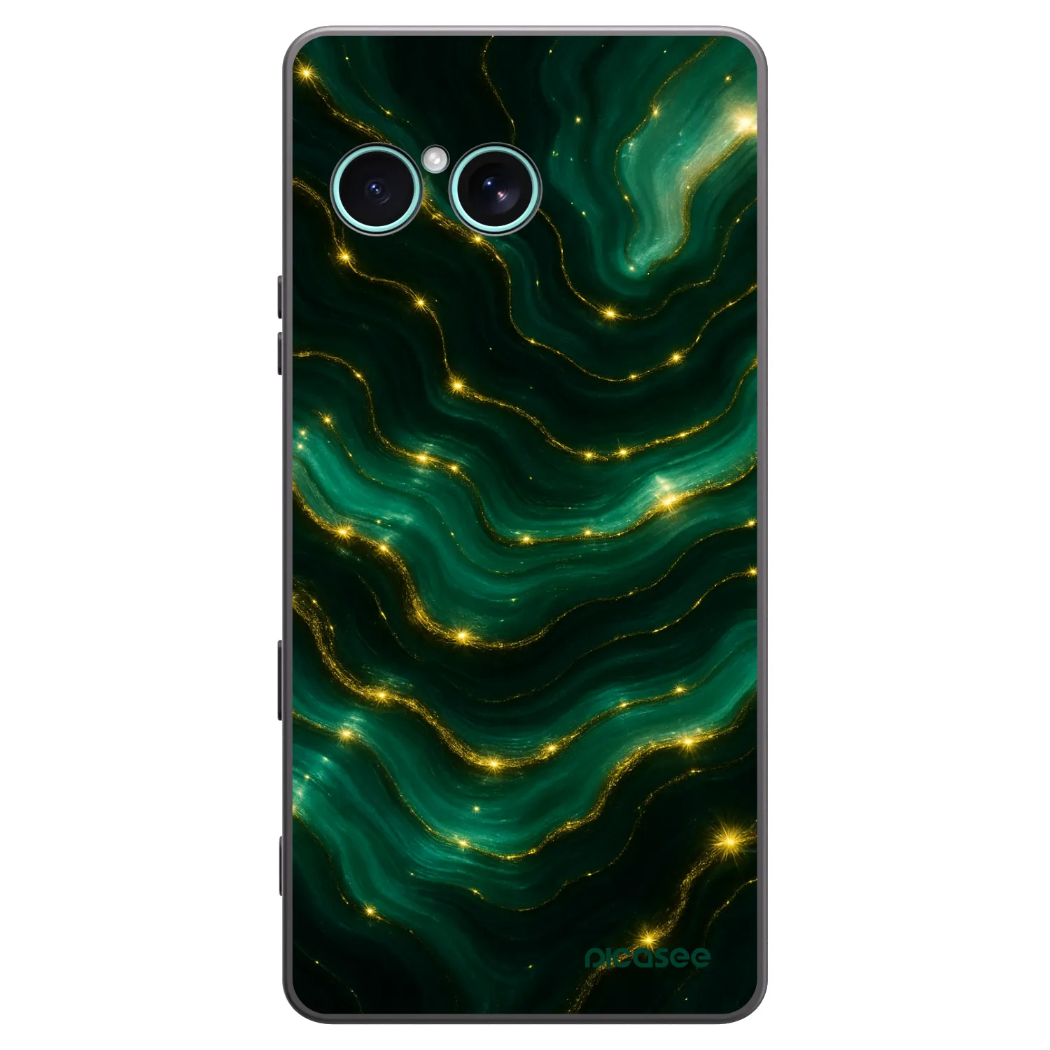 Picasee silikonový černý obal pro Sony Xperia 10 VII - Emerald