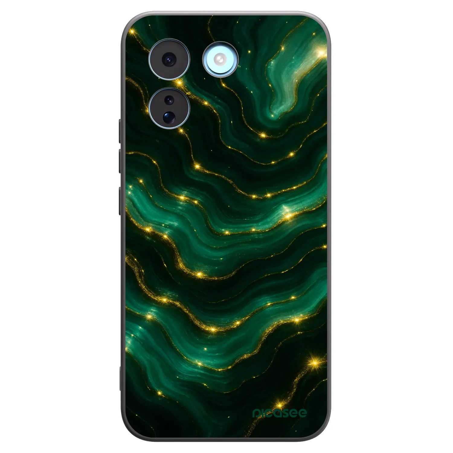 Picasee silikonový černý obal pro Xiaomi Redmi Note 17 Pro MAX 5G - Emerald