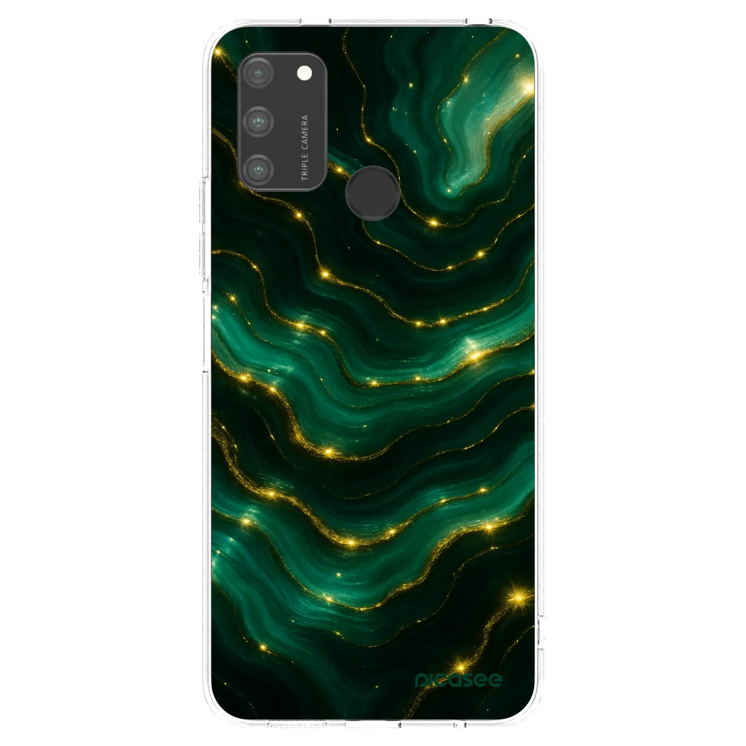 Picasee silikonový průhledný obal pro Honor 9A - Emerald