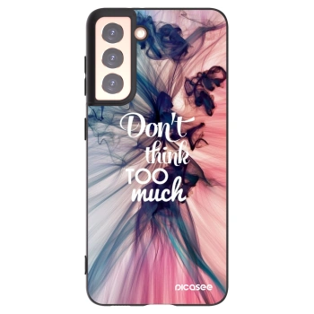 Picasee silikonový černý obal pro Samsung Galaxy S21 5G G991B - Nemysli tolik