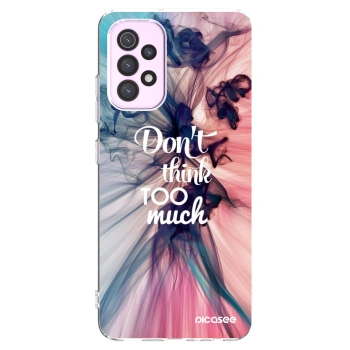 Picasee silikonový průhledný obal pro Samsung Galaxy A32 5G A326B - Nemysli tolik