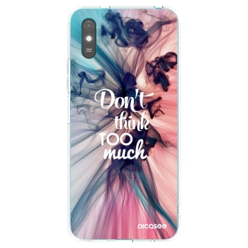 Picasee silikonový průhledný obal pro Xiaomi Redmi 9AT - Nemysli tolik