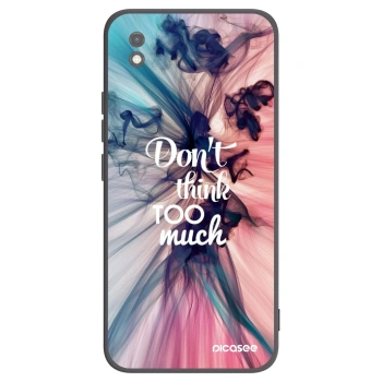 Picasee silikonový černý obal pro Xiaomi Redmi 9AT - Nemysli tolik