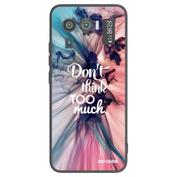 Picasee silikonový černý obal pro Xiaomi Mi 11 Ultra - Nemysli tolik