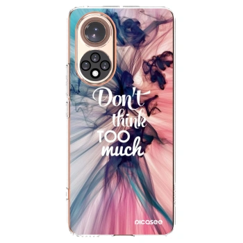 Picasee silikonový průhledný obal pro Honor 50 5G - Nemysli tolik