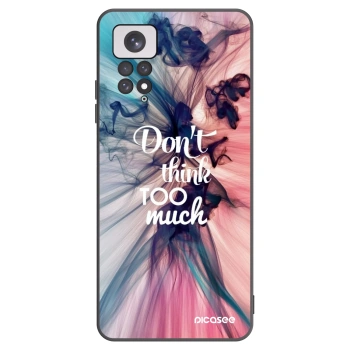 Picasee silikonový černý obal pro Xiaomi Redmi Note 11 - Nemysli tolik
