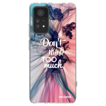 Picasee silikonový průhledný obal pro Xiaomi Redmi Note 11 Pro 5G - Nemysli tolik