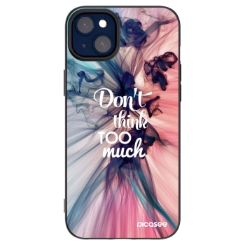 Picasee silikonový černý obal pro Apple iPhone 14 Plus - Nemysli tolik