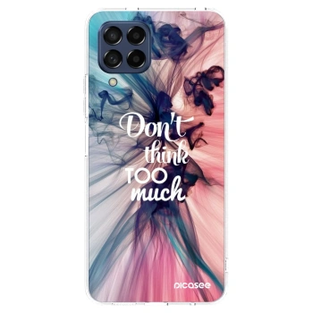 Picasee silikonový průhledný obal pro Samsung Galaxy M53 5G - Nemysli tolik