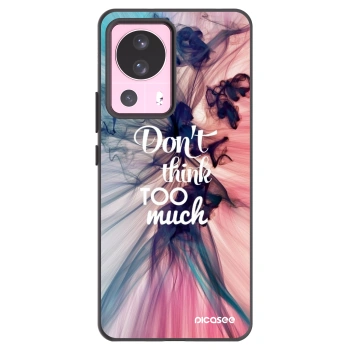 Picasee silikonový černý obal pro Xiaomi 13 Lite - Nemysli tolik