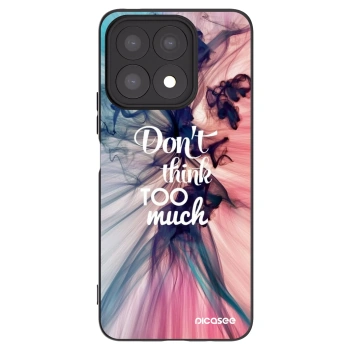 Picasee silikonový černý obal pro Honor X8a - Nemysli tolik
