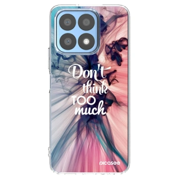 Picasee silikonový průhledný obal pro Honor X8a - Nemysli tolik