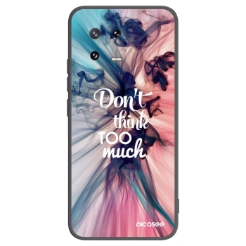 Picasee silikonový černý obal pro Xiaomi 13 Pro - Nemysli tolik