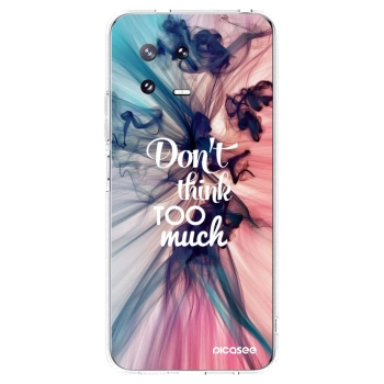 Picasee silikonový průhledný obal pro Xiaomi 13 Pro - Nemysli tolik