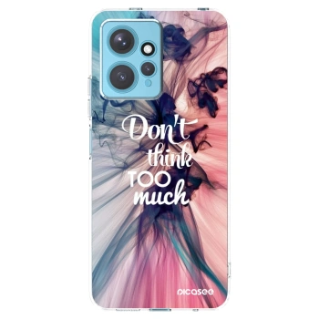 Picasee silikonový průhledný obal pro Xiaomi Redmi Note 12 4G - Nemysli tolik