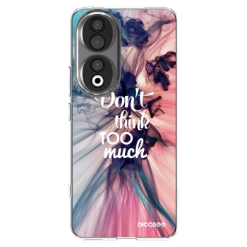Picasee silikonový průhledný obal pro Honor 90 5G - Nemysli tolik