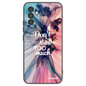 Picasee silikonový černý obal pro Samsung Galaxy A04s A047F - Nemysli tolik