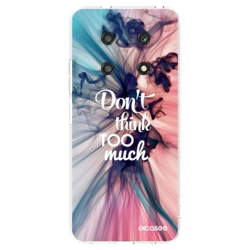 Picasee silikonový průhledný obal pro Honor Magic4 Lite 5G - Nemysli tolik
