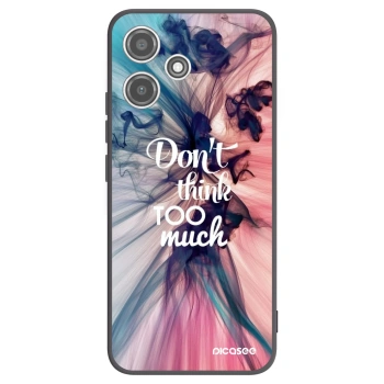 Picasee silikonový černý obal pro Xiaomi Redmi 12 5G - Nemysli tolik