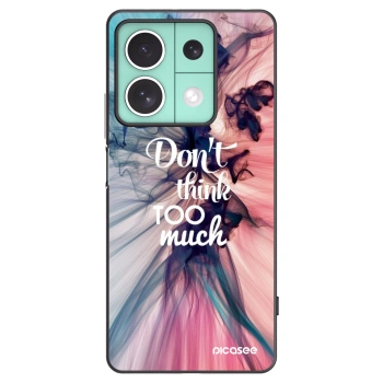 Picasee silikonový černý obal pro Xiaomi Redmi Note 13 5G - Nemysli tolik