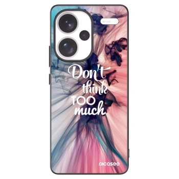 Picasee silikonový černý obal pro Xiaomi Redmi Note 13 Pro+ 5G - Nemysli tolik