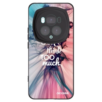 Picasee silikonový černý obal pro Honor Magic6 Pro - Nemysli tolik
