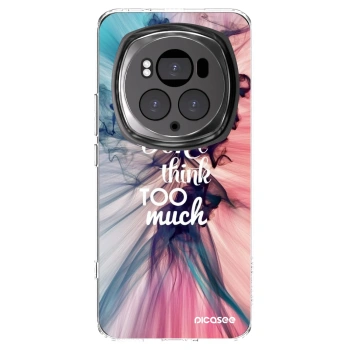 Picasee silikonový průhledný obal pro Honor Magic6 Pro - Nemysli tolik
