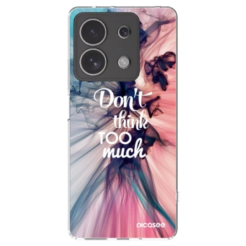 Picasee silikonový průhledný obal pro Xiaomi Redmi Note 13 4G - Nemysli tolik