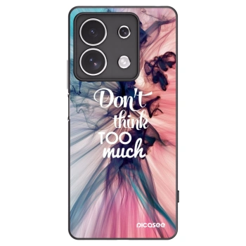 Picasee silikonový černý obal pro Xiaomi Redmi Note 13 4G - Nemysli tolik