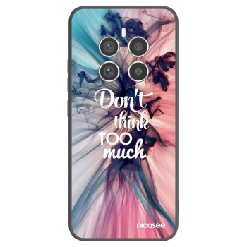 Picasee silikonový černý obal pro Realme 12 Pro 5G - Nemysli tolik