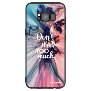 Picasee silikonový černý obal pro Samsung Galaxy S8 G950F - Nemysli tolik