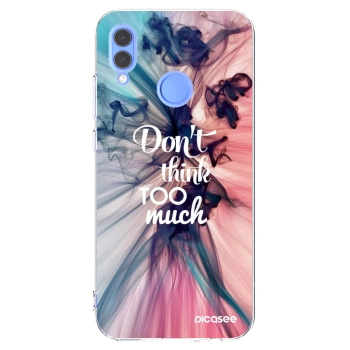Picasee silikonový průhledný obal pro Huawei P Smart 2019 - Nemysli tolik