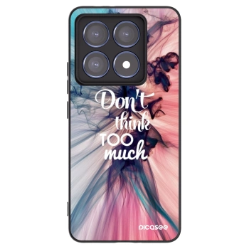 Picasee silikonový černý obal pro Xiaomi 14T Pro - Nemysli tolik