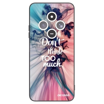 Picasee silikonový černý obal pro Xiaomi Redmi 14C - Nemysli tolik